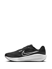 Nike Black/White Downshifter 13 Road Running Trainers - Image 5 of 12