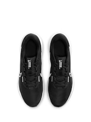 Nike Black/White Downshifter 13 Road Running Trainers - Image 9 of 12