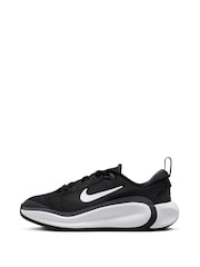 Nike Black/White Youth Infinity Flow Running Trainers - Image 3 of 12