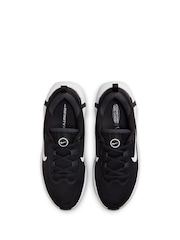 Nike Black/White Youth Infinity Flow Running Trainers - Image 8 of 12