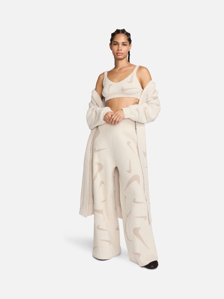 Nike Grey Sportswear Light Support Non-Padded Knit Bra - Image 2 of 7