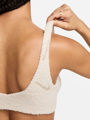 Nike Grey Sportswear Light Support Non-Padded Knit Bra - Image 5 of 7