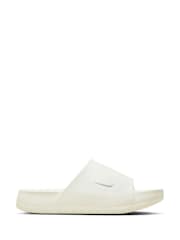 Nike White Calm Slides Slippers - Image 1 of 8
