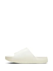Nike White Calm Slides Slippers - Image 3 of 8