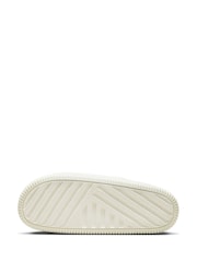 Nike White Calm Slides Slippers - Image 5 of 8