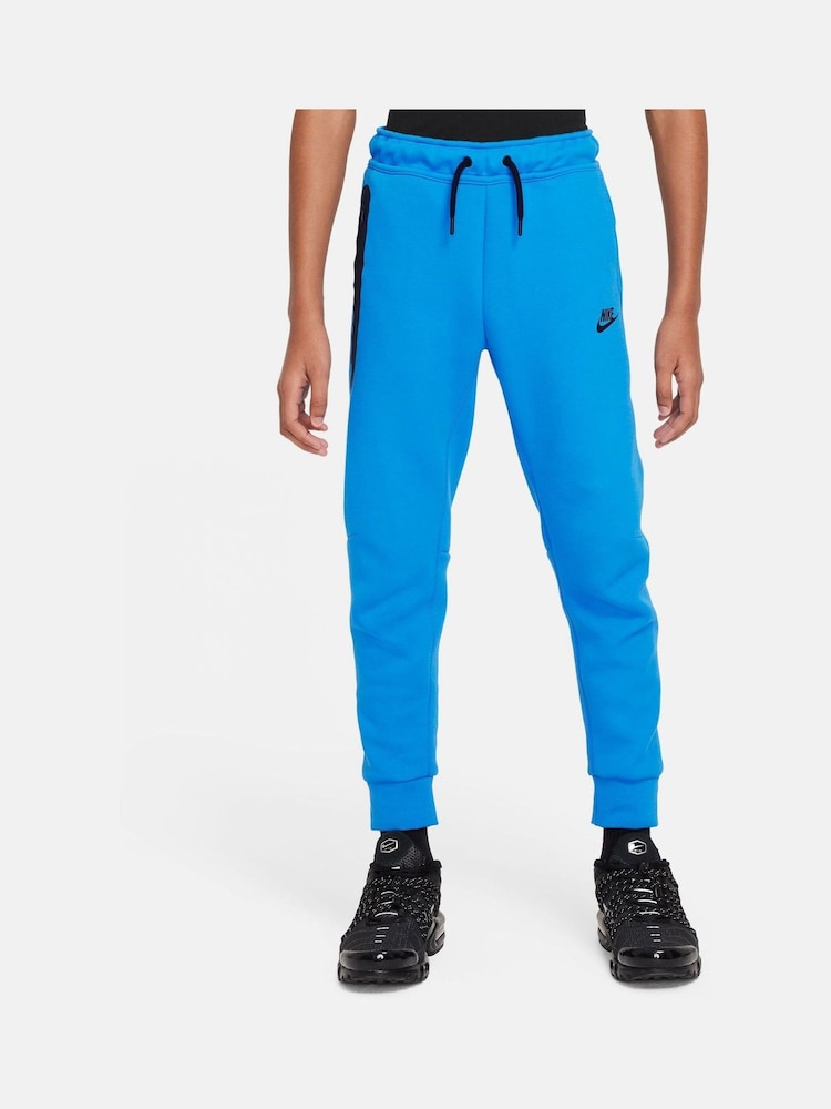 Nike Blue Tech Fleece Joggers - Image 1 of 7