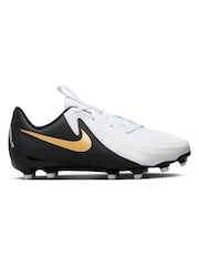 Nike White Kids Phantom Academy Multi Ground Football Boots - Image 1 of 11