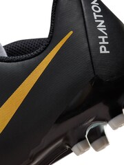 Nike White Kids Phantom Academy Multi Ground Football Boots - Image 10 of 11
