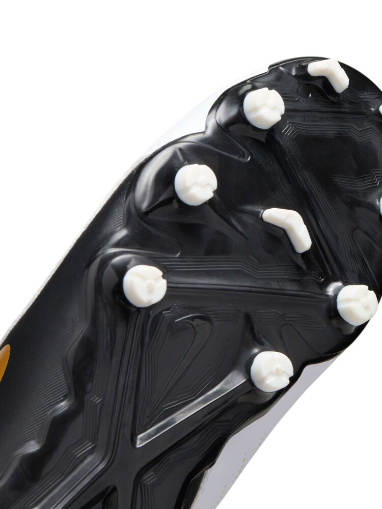 Nike White Kids Phantom Academy Multi Ground Football Boots - Image 11 of 11