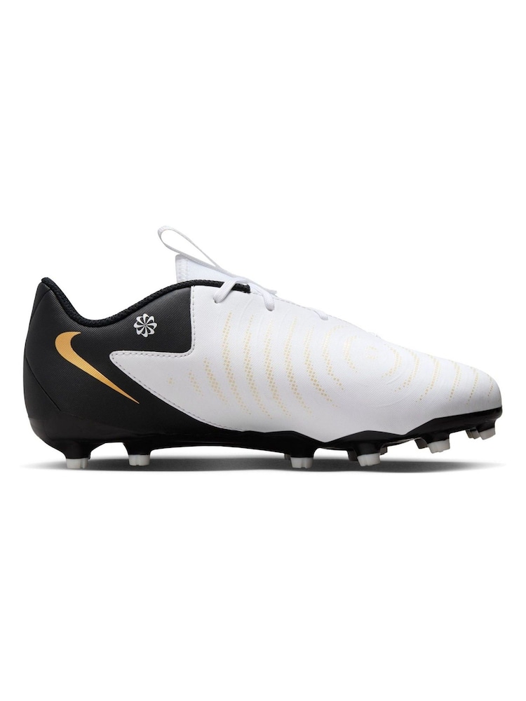 Biały - Dziecięce buty piłkarskie Nike Phantom Academy na różne nawierzchnie - Image 3 of 11
