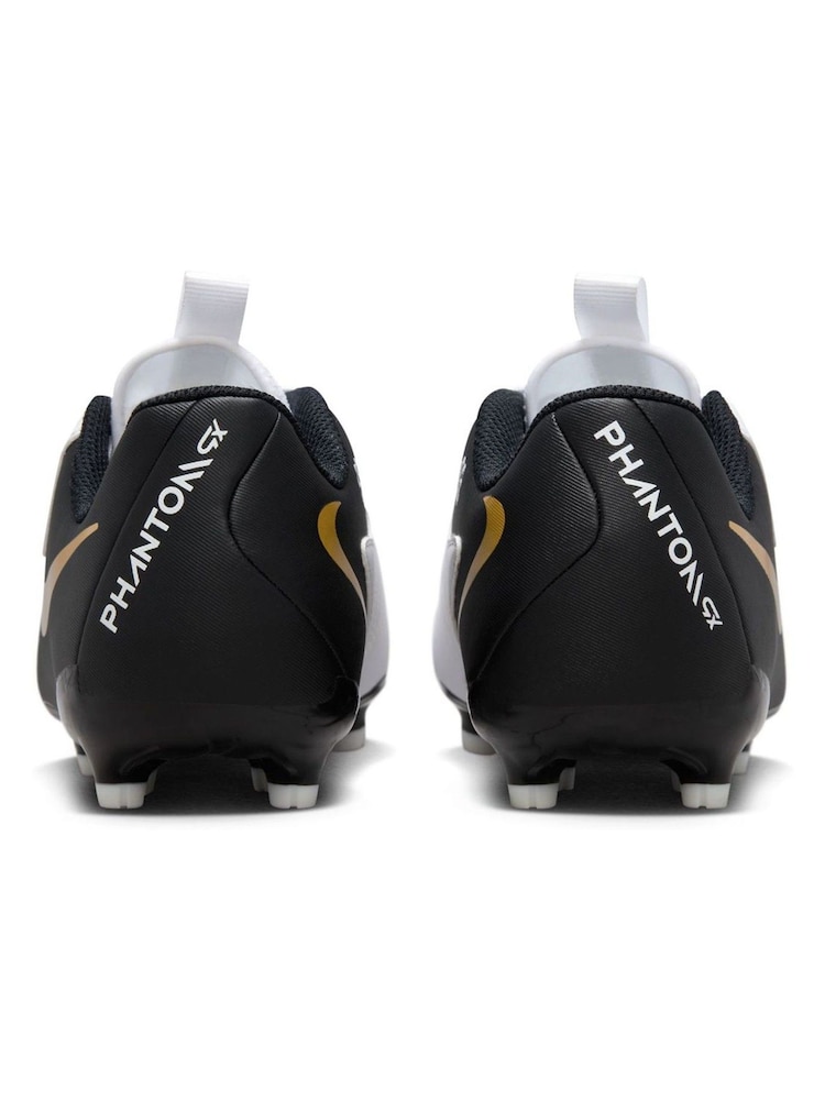 Biały - Dziecięce buty piłkarskie Nike Phantom Academy na różne nawierzchnie - Image 6 of 11