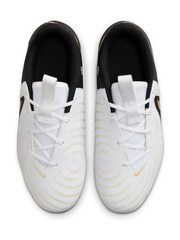 Nike White Kids Phantom Academy Multi Ground Football Boots - Image 7 of 11