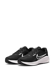 Nike Black Downshifter 13 Road Running Trainers - Image 6 of 11
