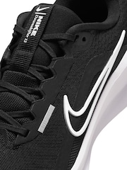 Nike Black Downshifter 13 Road Running Trainers - Image 9 of 11