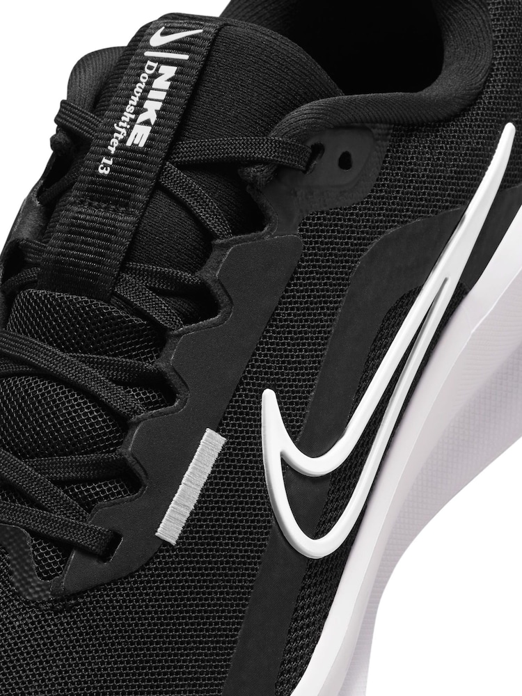 Czarny - Nike Downshifter 13 Road Running Trainers - Image 10 of 12