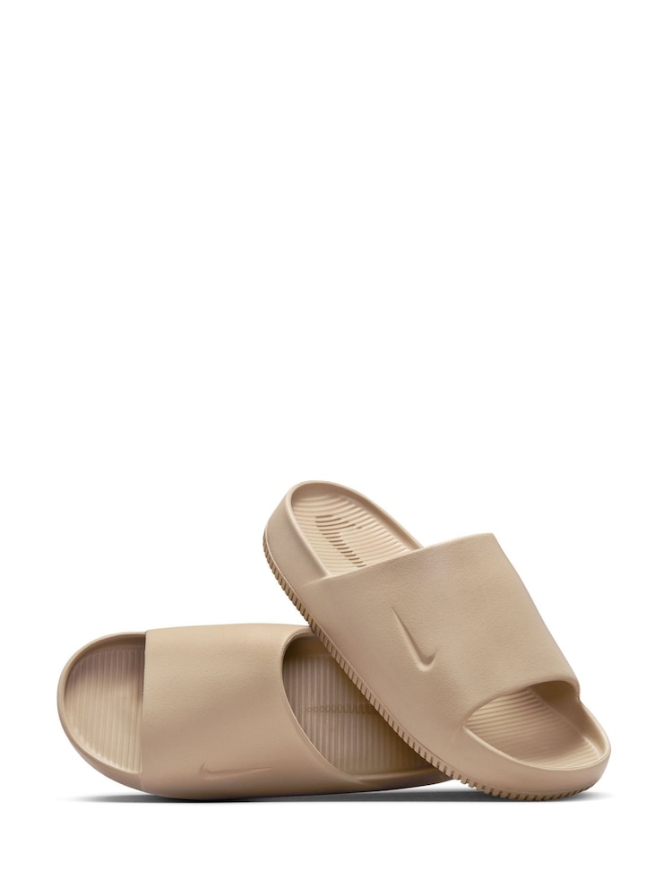 Buy Nike Brown Calm Slides Slippers from the Next UK online shop