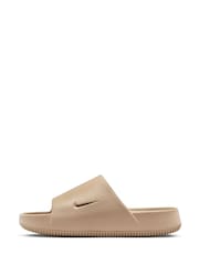 Nike Brown Calm Slides Slippers - Image 5 of 10