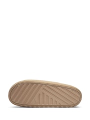 Nike Brown Calm Slides Slippers - Image 6 of 10