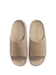 Nike Brown Calm Slides Slippers - Image 8 of 10