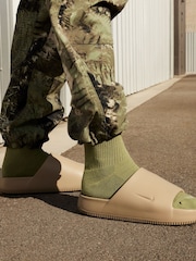 Nike Brown Calm Slides Slippers - Image 9 of 10