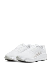 Nike White Downshifter 13 Road Running Trainers - Image 5 of 11