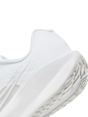 Nike White Downshifter 13 Road Running Trainers - Image 8 of 11