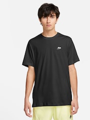 Nike Black/Grey Club T-Shirt - Image 1 of 6