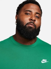 Nike Malachite Green 100% Cotton Club T-Shirt - Image 6 of 10