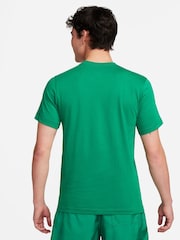 Nike Malachite Green 100% Cotton Club T-Shirt - Image 8 of 10