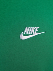 Nike Malachite Green 100% Cotton Club T-Shirt - Image 9 of 10
