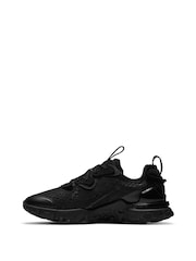 Nike Black React Vision Youth Trainers - Image 4 of 10