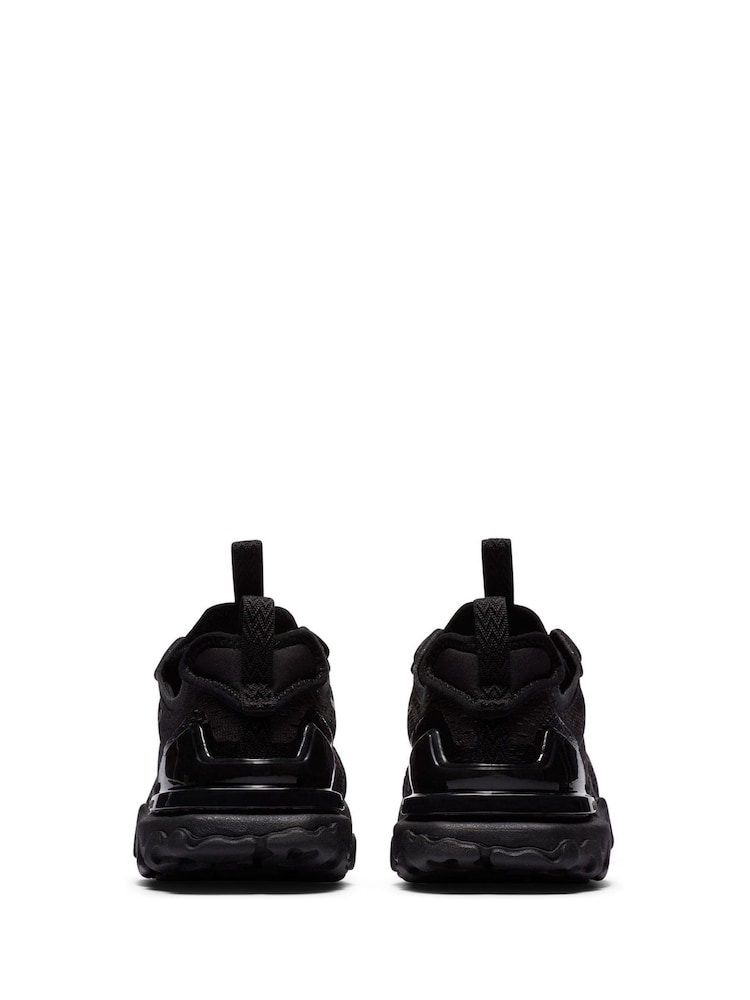 Nike Black React Vision Youth Trainers - Image 6 of 10