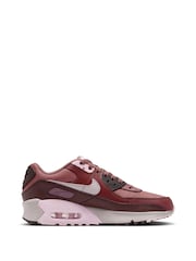 Nike Pink Mauve Air Max 90 LTR Youth Trainers - Image 3 of 10