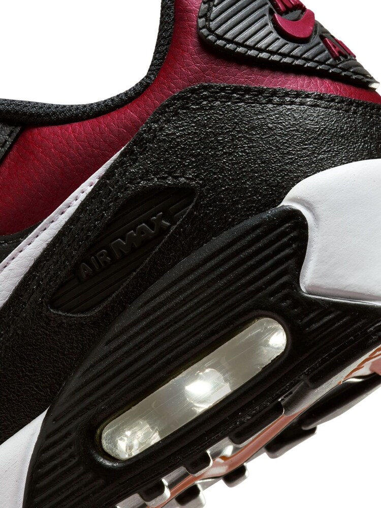 Svart/Vit/Röd - Nike Air Max 90 LTR Youth Trainers - Bild 10 av 10 Svart/Vit/Röd - Nike Air Max 90 LTR Youth Trainers - Bild 10 av 10