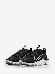 Nike Black/White React Vision Trainers - Image 3 of 8