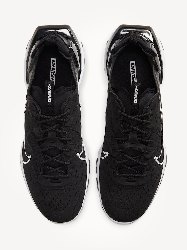 Nike Black/White React Vision Trainers - Image 5 of 8