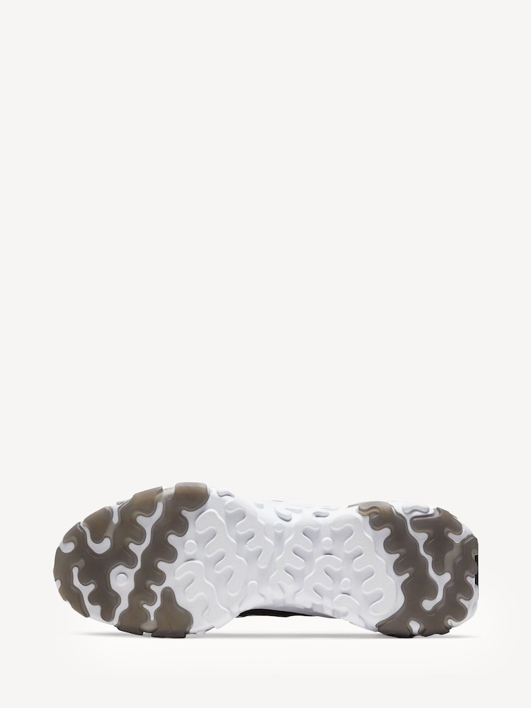 Nike Black/White React Vision Trainers - Image 6 of 8