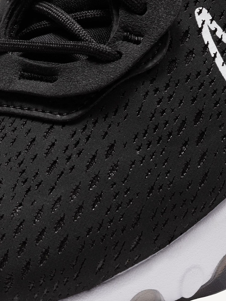 Nike Black/White React Vision Trainers - Image 7 of 8