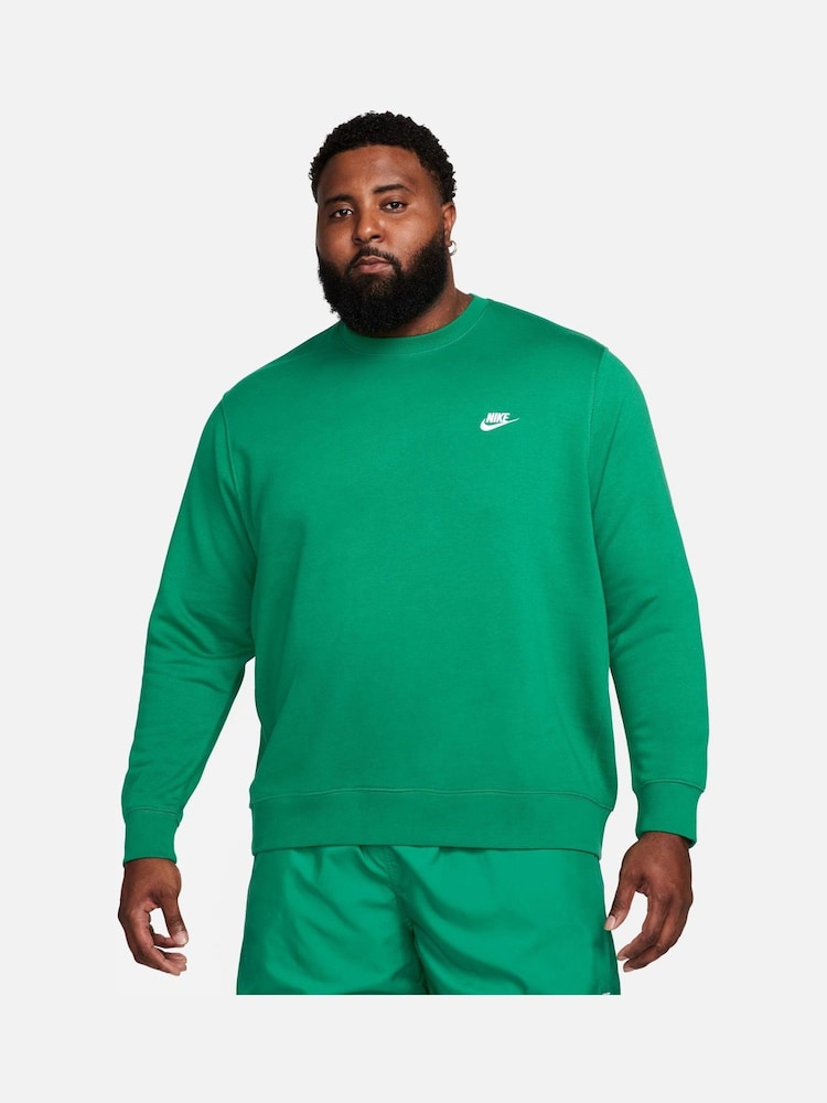 Nike Light Green Club Crew Sweatshirt - Image 1 of 9