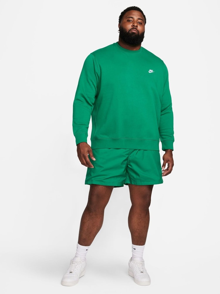 Nike Light Green Club Crew Sweatshirt - Image 2 of 9