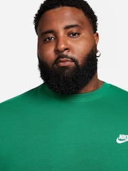 Nike Light Green Club Crew Sweatshirt - Image 4 of 9