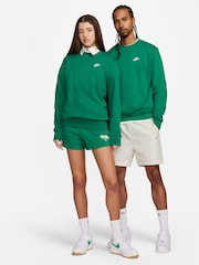 Nike Light Green Club Crew Sweatshirt - Image 5 of 9