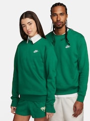 Nike Light Green Club Crew Sweatshirt - Image 6 of 9