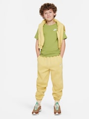 Zelena Chartreuse - Bombažna majica s kratkimi rokavi Nike 100% Futura - Slika 3 iz 4