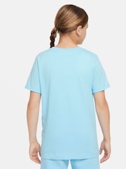 Nike Light Blue Futura Icon T-Shirt - Image 3 of 4