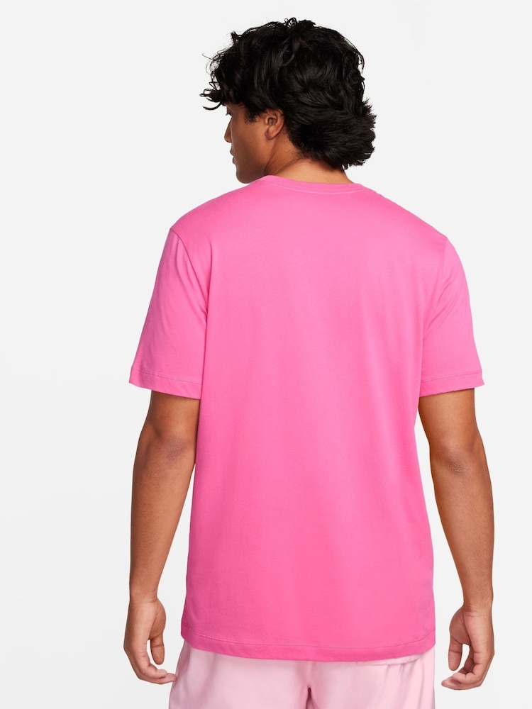 Ljus Rosa - Nike Club T-shirt - Bild 2 av 6