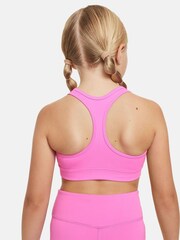 Nike Playful Pink Dri-FIT Swoosh Support Bra - Image 3 of 5