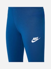 Nike Blue Favorites Flare Swoosh Leggings - Image 5 of 5