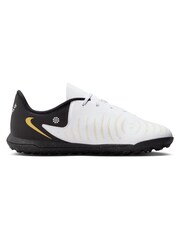 Nike White Kids Phantom Club Turf Football Boots - Image 3 of 11