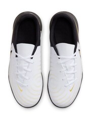 Nike White Kids Phantom Club Turf Football Boots - Image 7 of 11